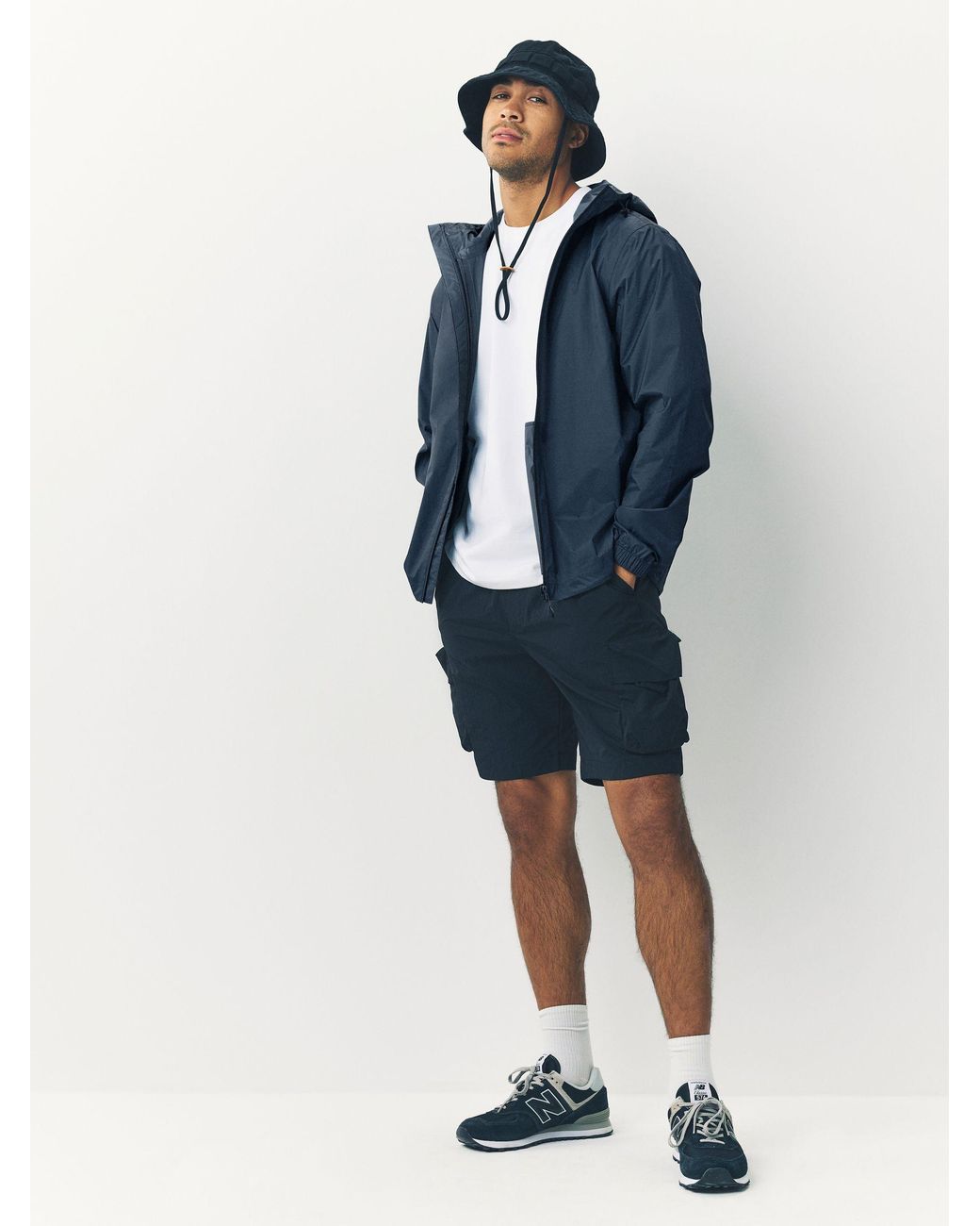 Next Blue Drytech Lightweight Waterproof Packable Jacket for men