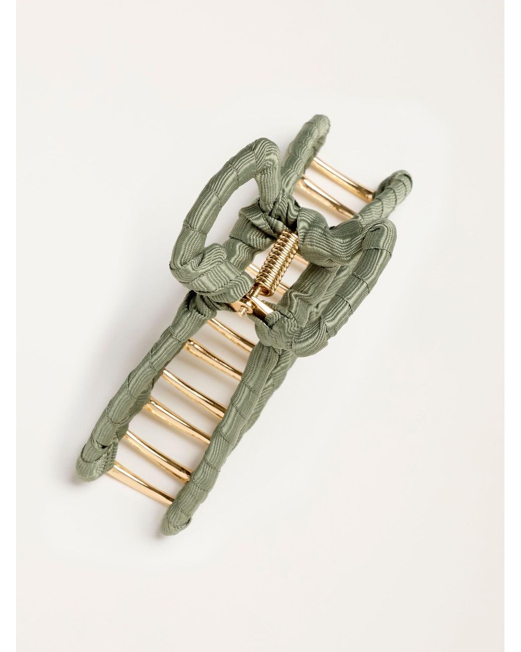 FatFace Metallic Fatface Ribbon Claw Clip
