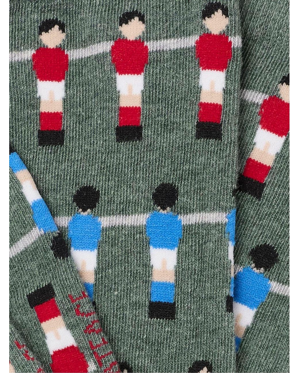 FatFace Blue Fatface Table Football Socks for men