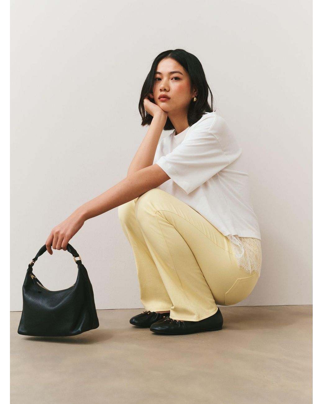 Next Natural Bootcut Leggings