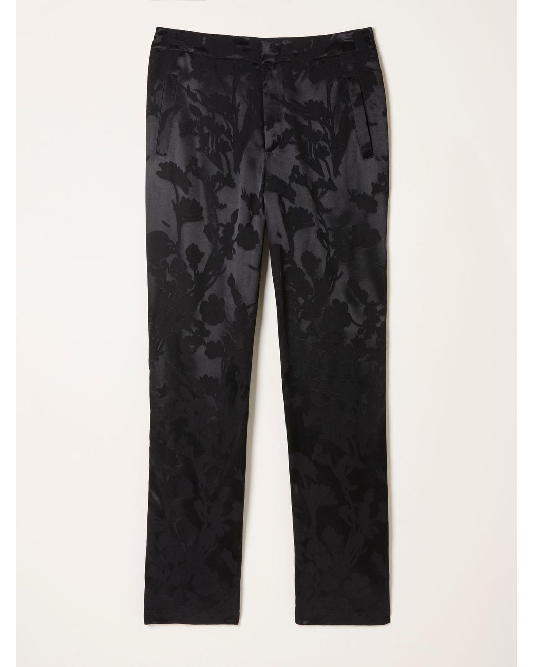FatFace Black Hallie Jacquard Trouser