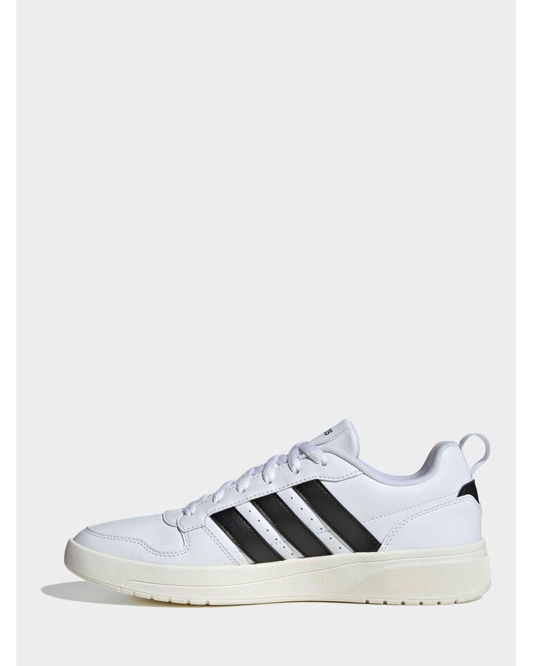 Adidas White Courtwave Shoes for men