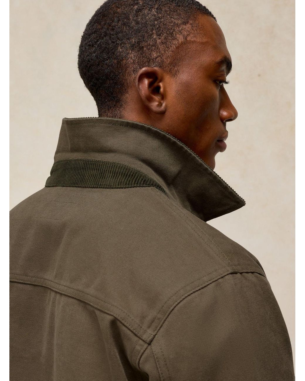 White Stuff Brown Westgate Cord Mix Jacket for men