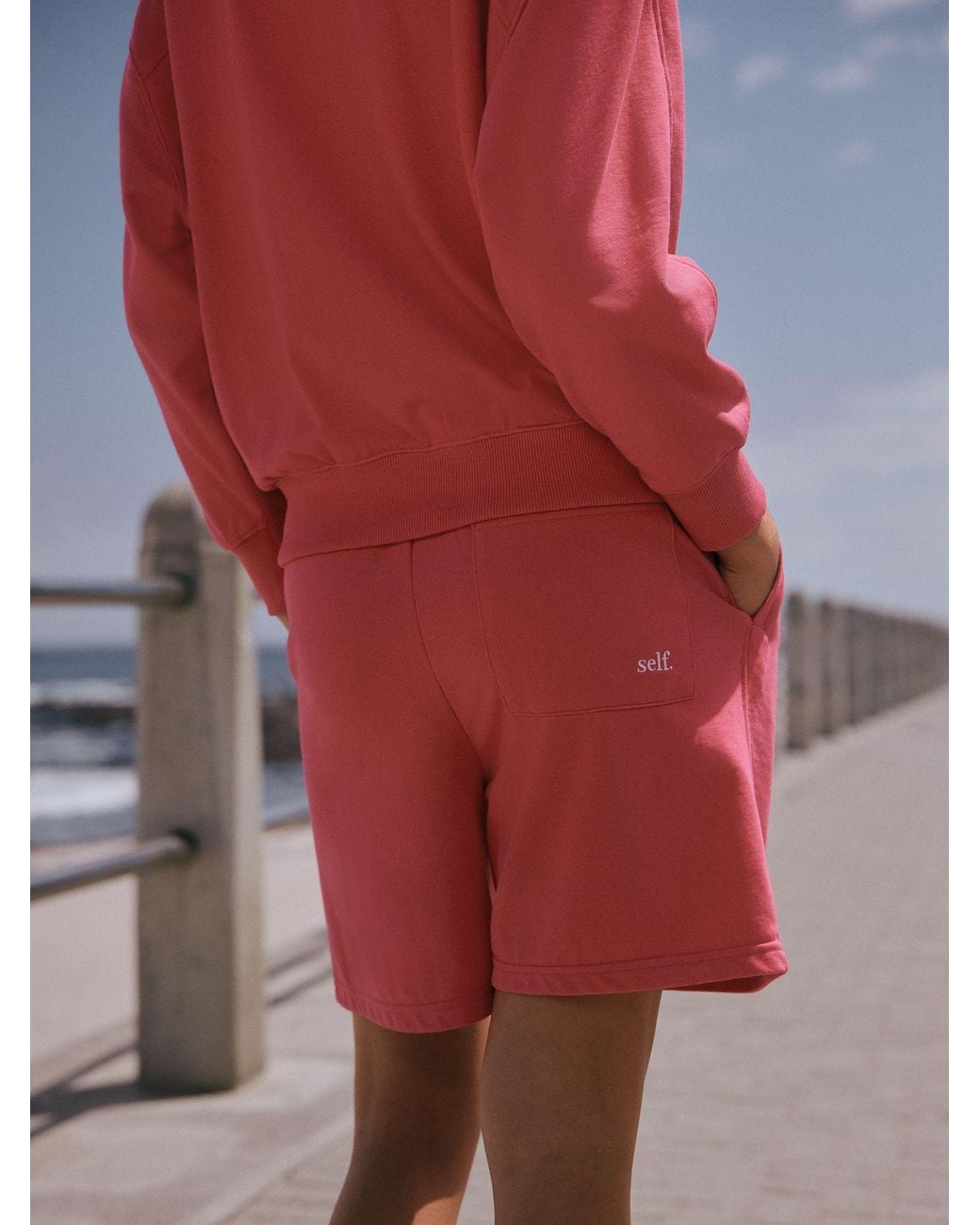Self Pink Shorts