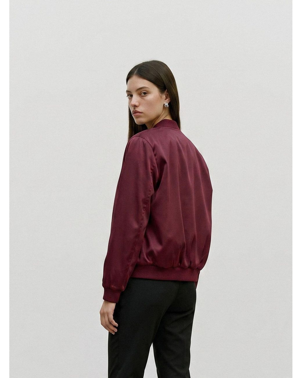 Vero Moda Red Lightweight Bomber Jacket