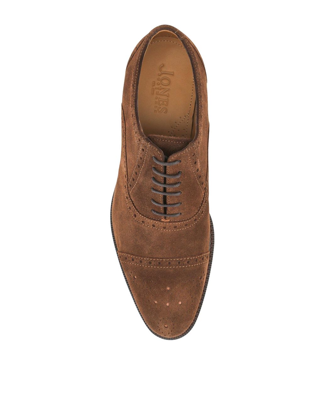 Jones Bootmaker Brown Maynard Leather Oxford Brogues