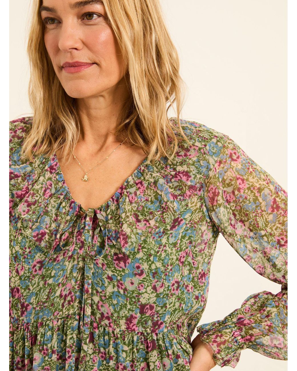 FatFace Natural Bella Petite Dress