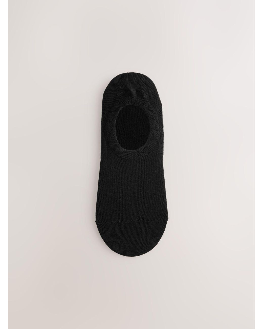 Next Black Basic Invisible Socks 3 Pack
