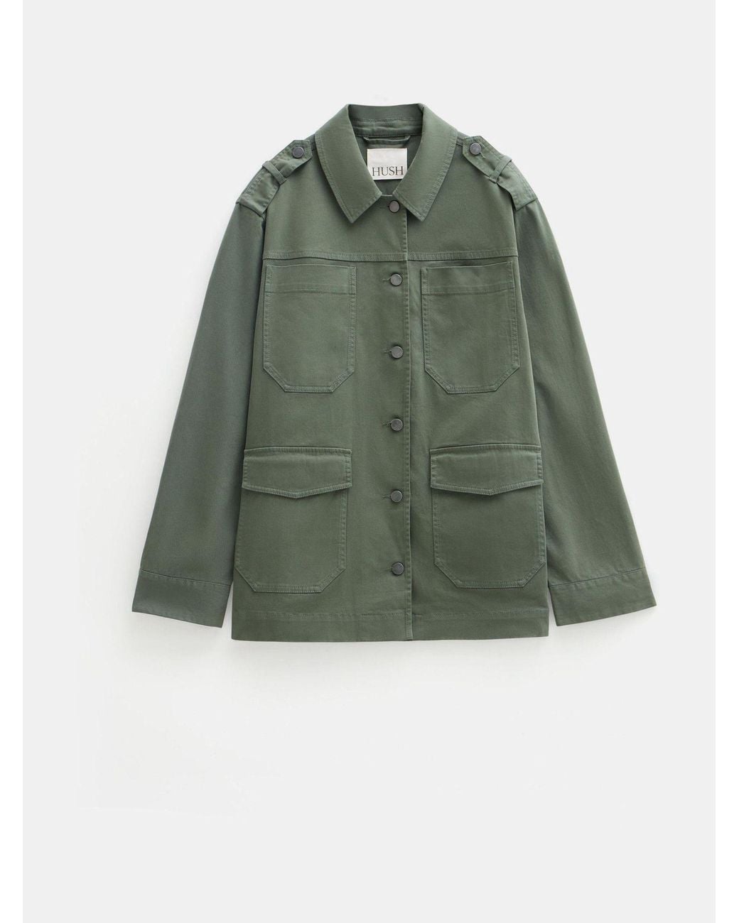 Hush Green Utility Jacket