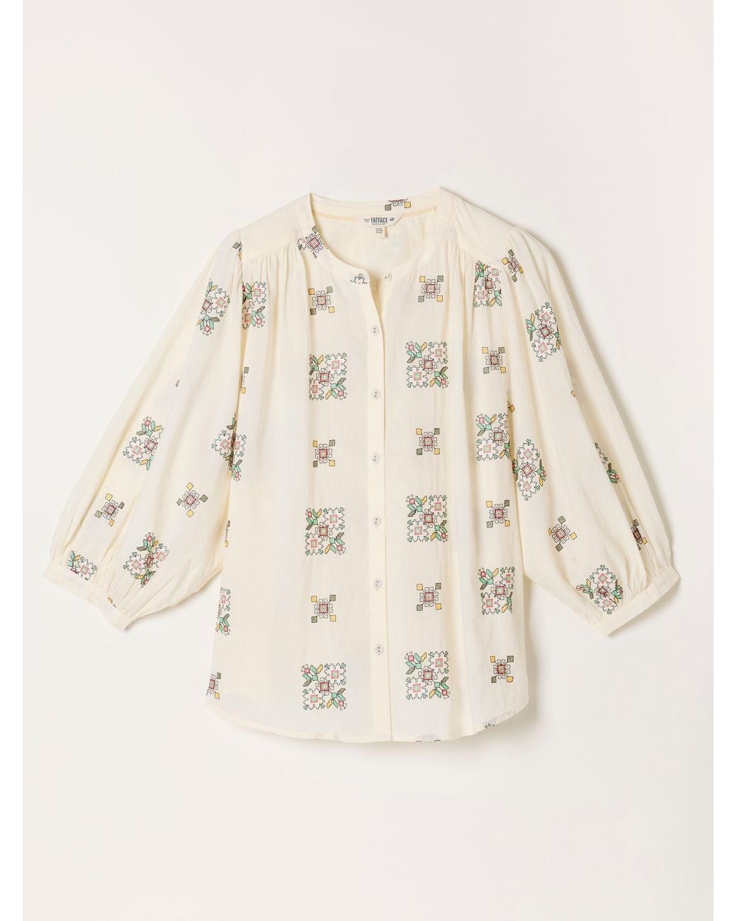 FatFace Natural Ellen Blouse