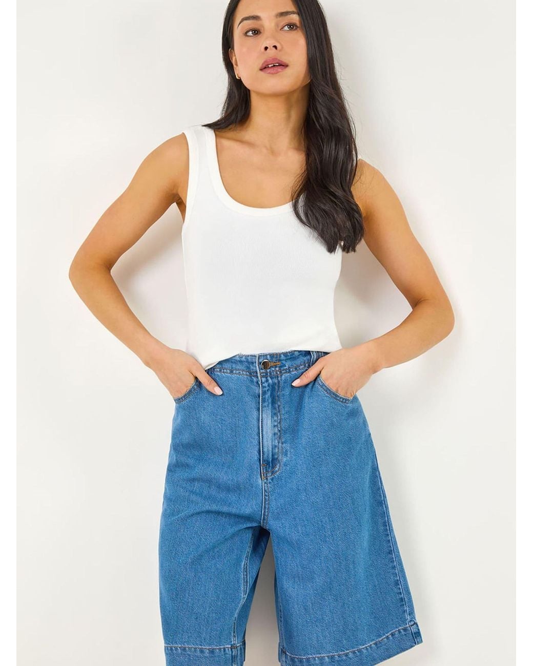 Roman Blue Pocket Shorts