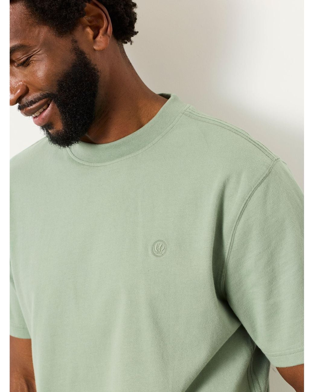 FatFace Green Relaxed Fit Getting Lost Graphic T-Shirt for men