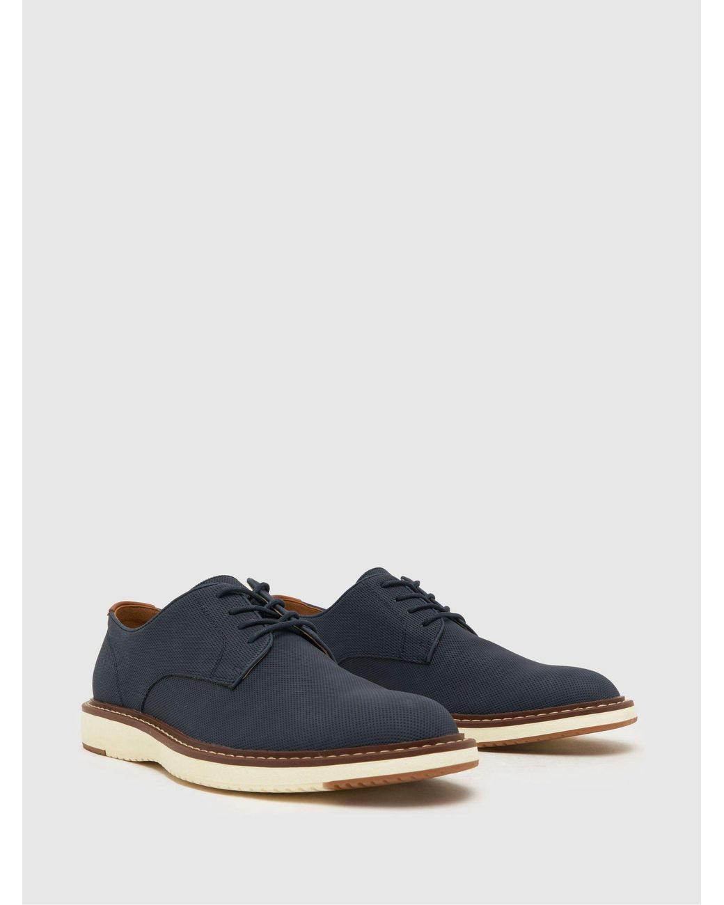 Schuh Pippin Derby-E in Blue für Herren