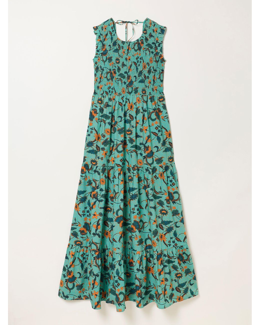 FatFace Blue Anais Petite Maxi Dress