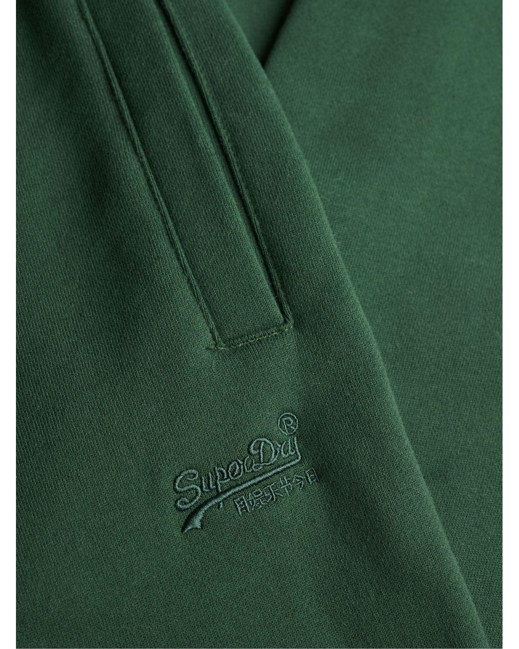 Superdry Green Essential Logo Joggers for men