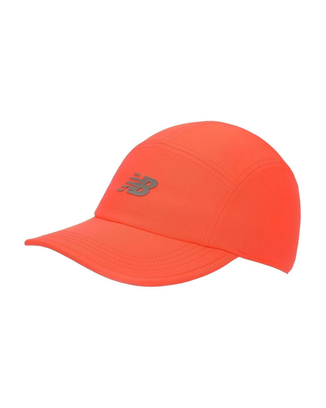 New Balance Orange 5 Panel Performance Hat V 2.0 for men