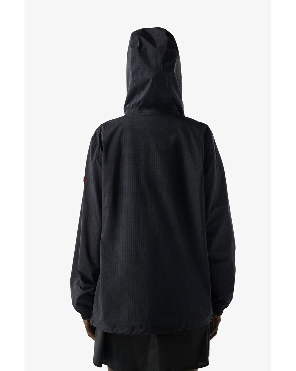 Hunter Black Packable Rain Jacket for men