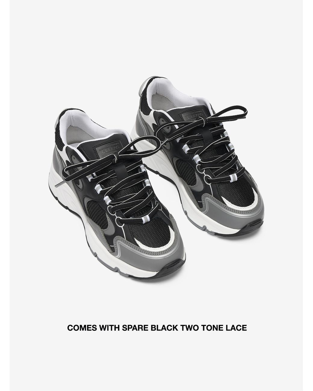 Cleens White Pulse Trainers for men