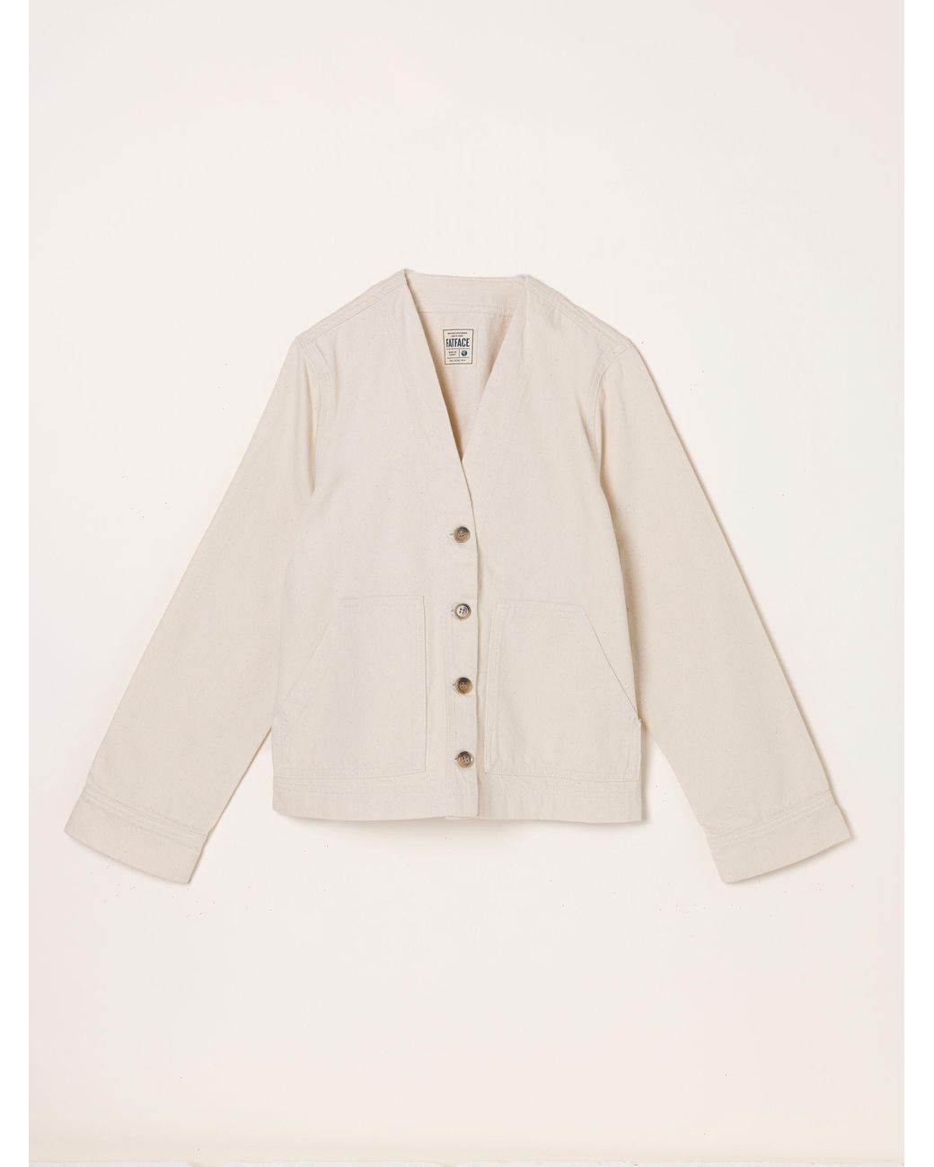 FatFace Natural Dulcie Denim Jacket