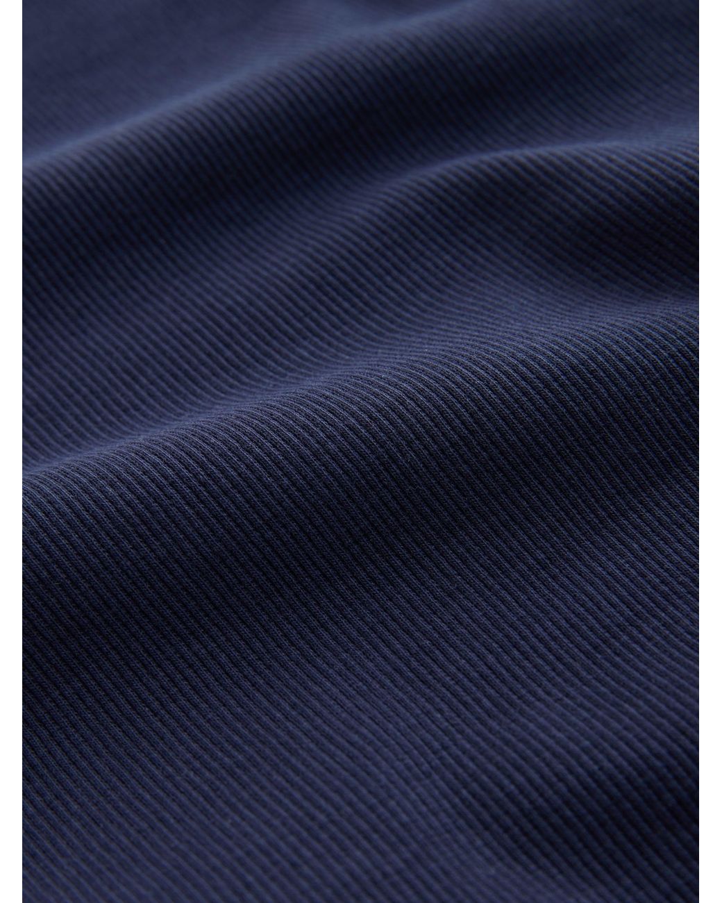 Next Blue Rib Vest And Woven Short Pyjamas Set