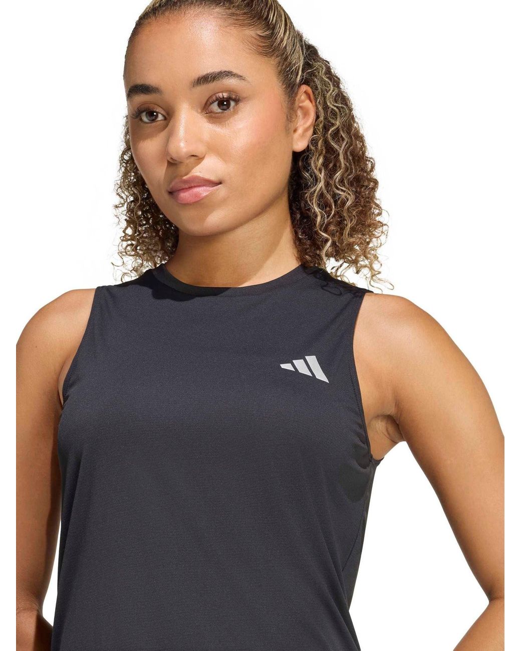 Adidas Black Run Essentials Vest