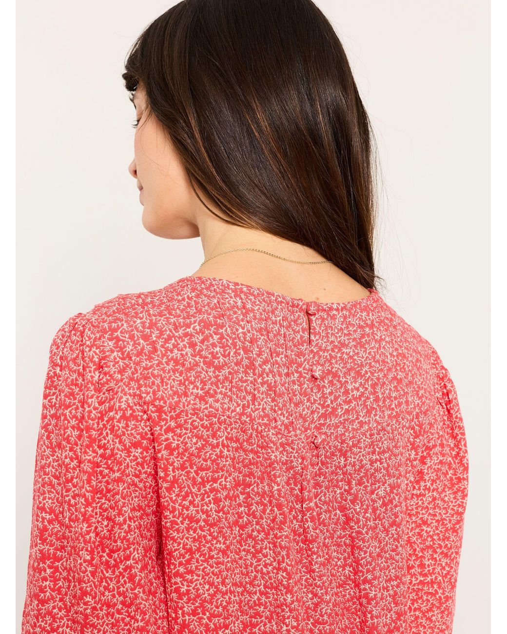 FatFace Red Fatface Lyndy Blouse
