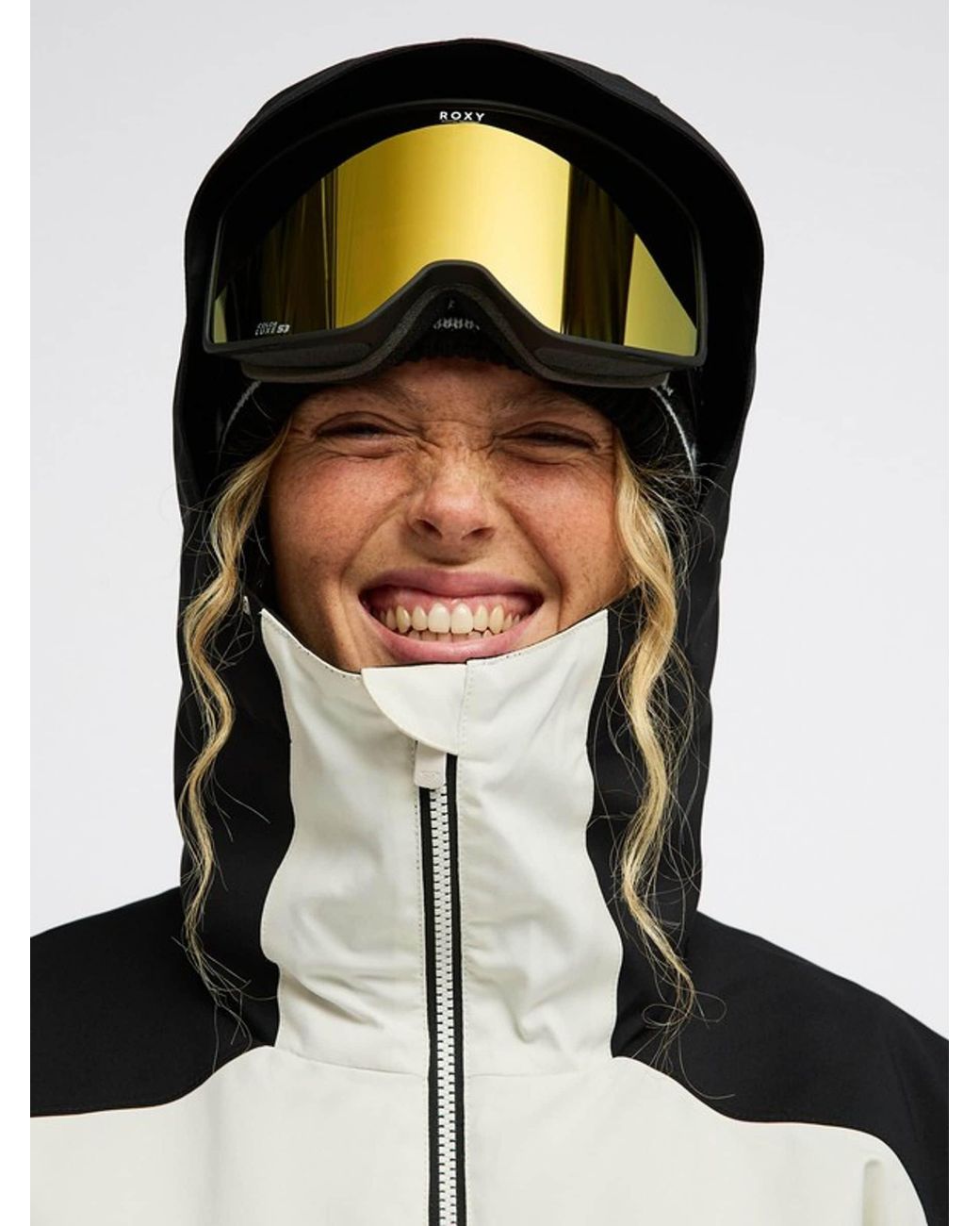 Roxy White Astral Peak Technical Snow Jacket