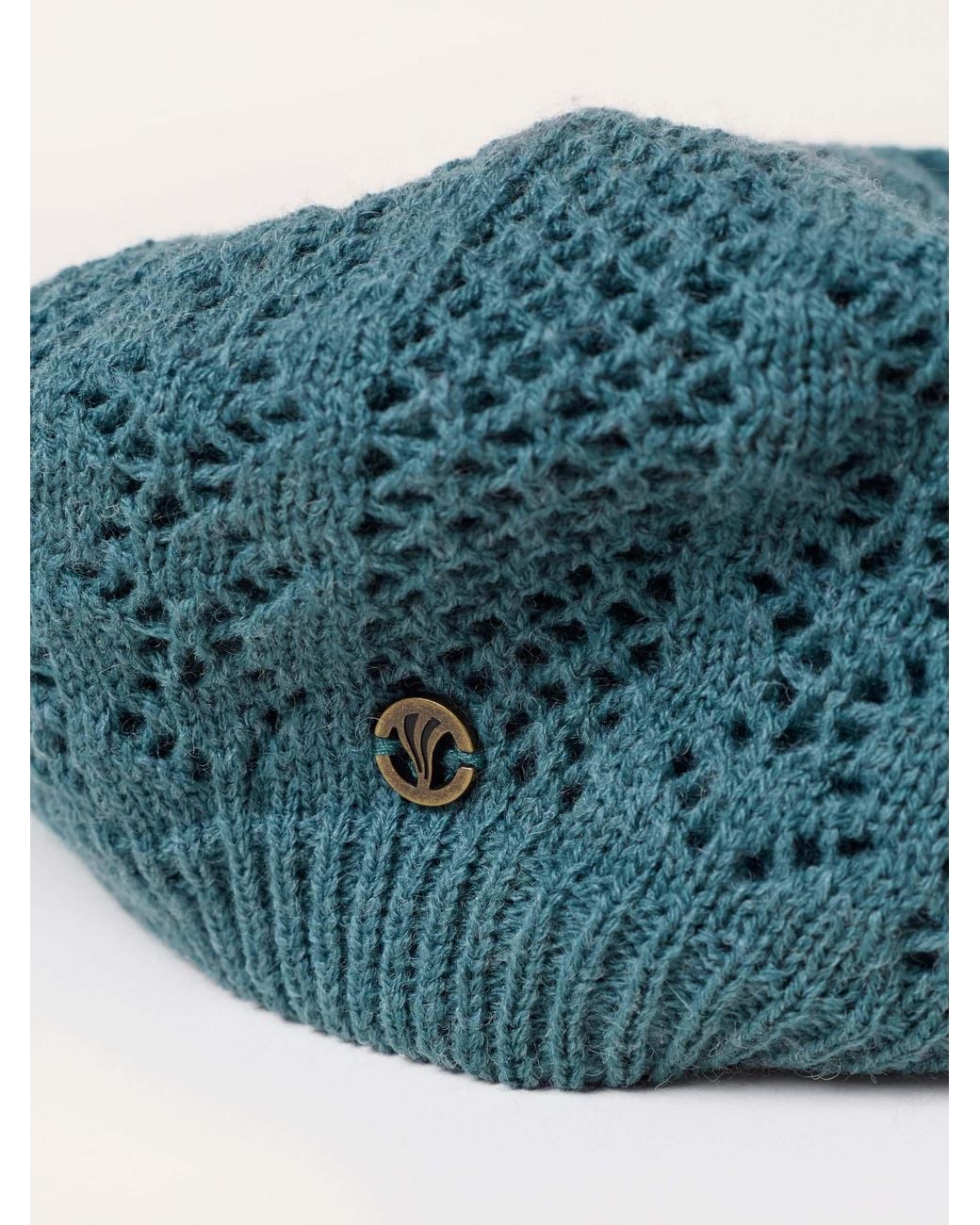 FatFace Blue Fatface Knitted Beret