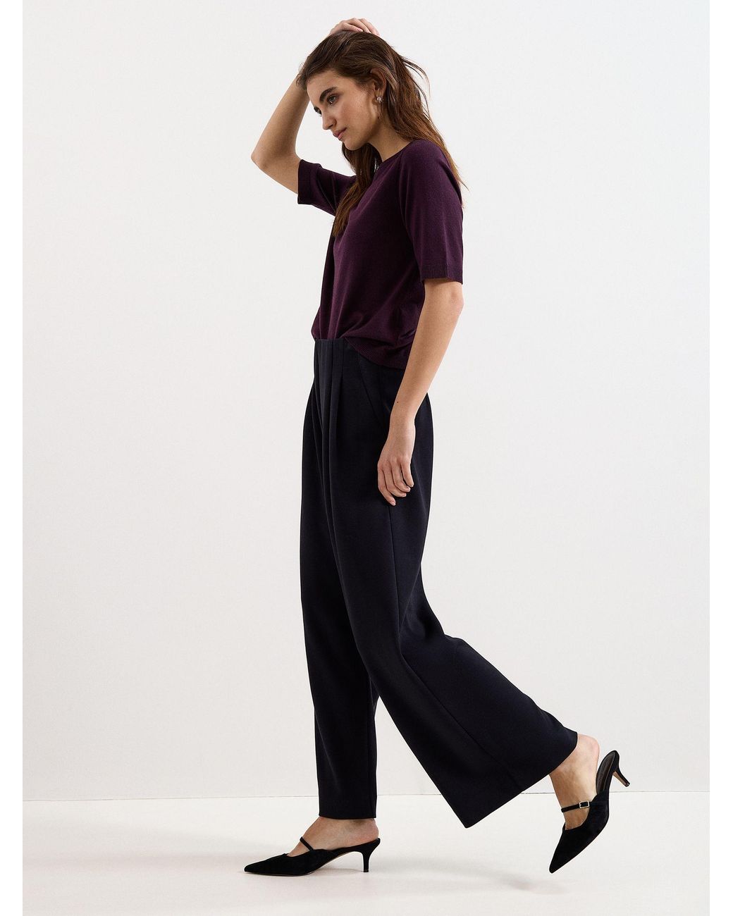 Phase Eight Blue Florence Trousers