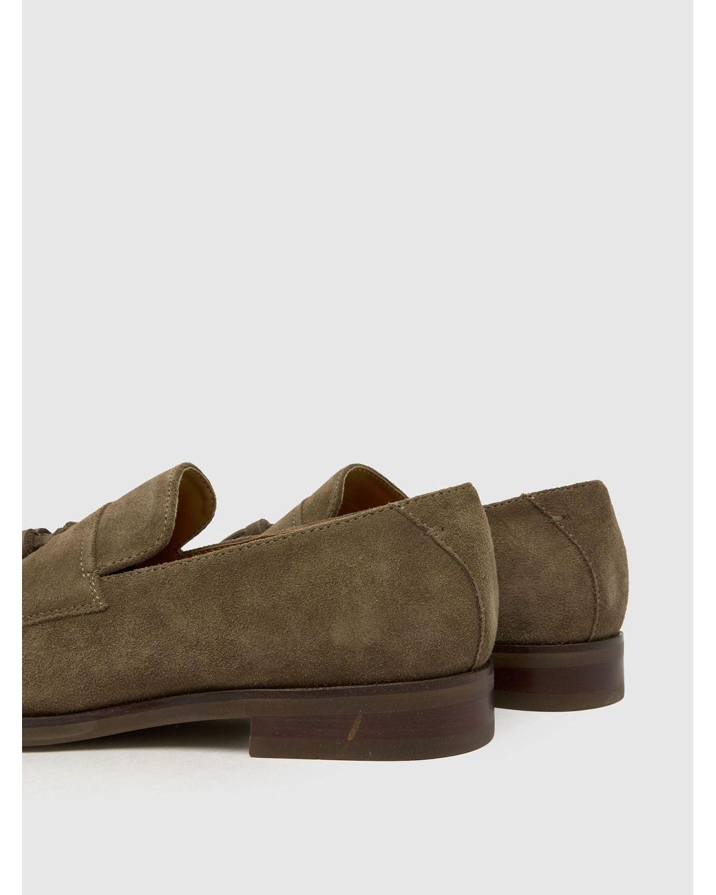 Schuh Brown Ronen Suede Loafer for men