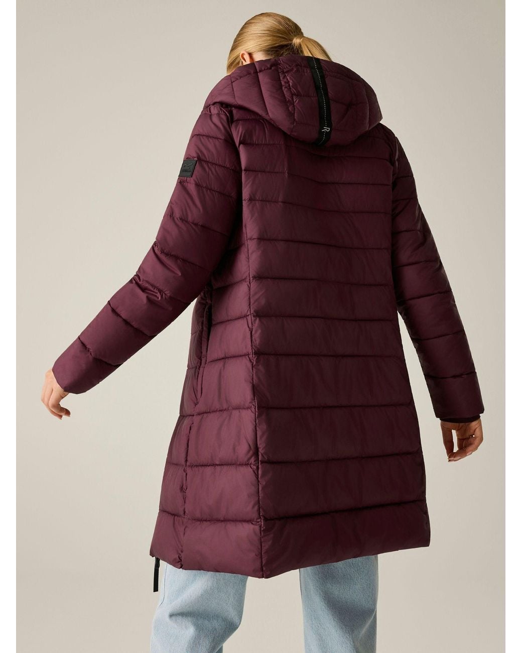 Regatta Purple Amara Baffled Jacket