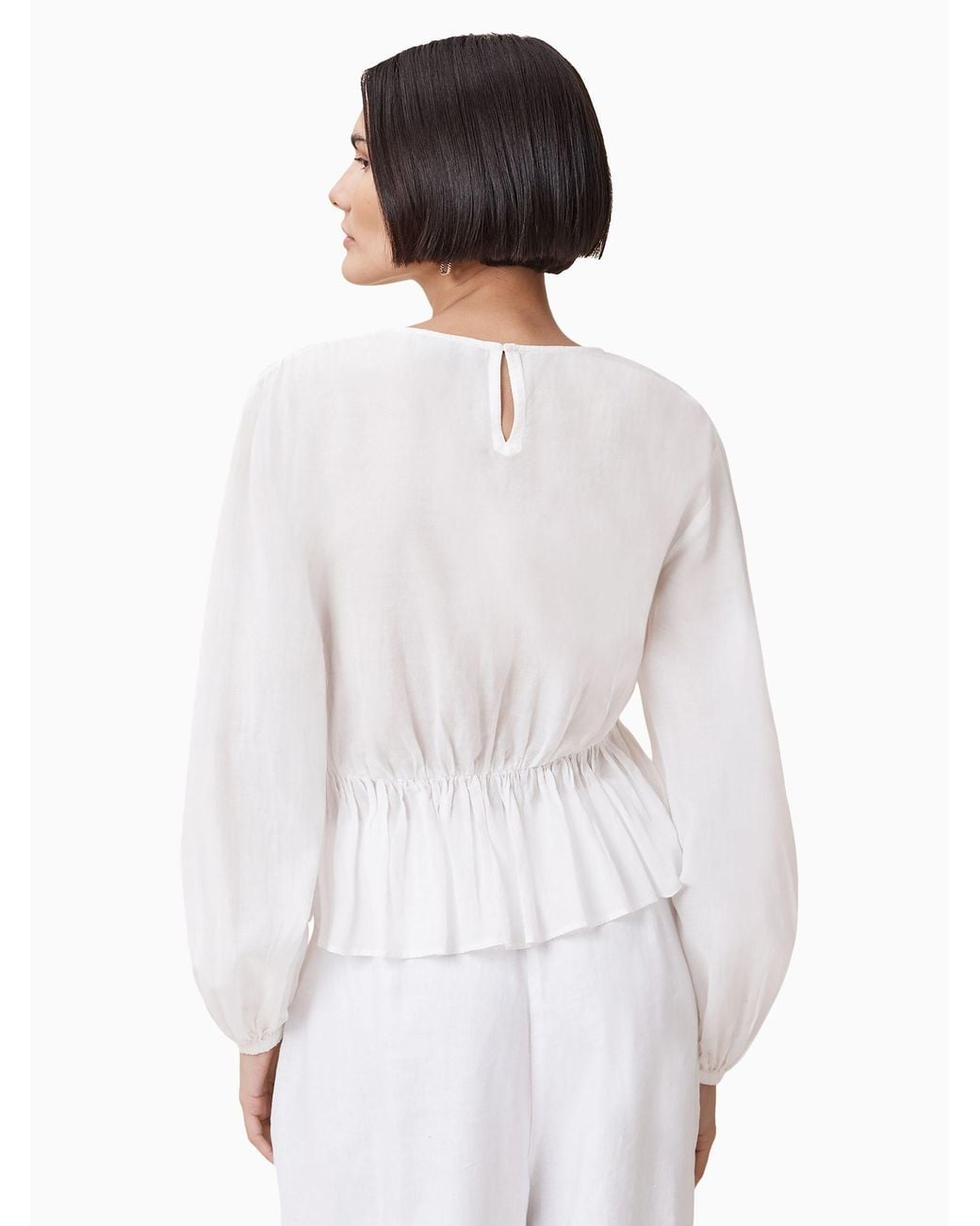 AllSaints White Allsaints Melani Top