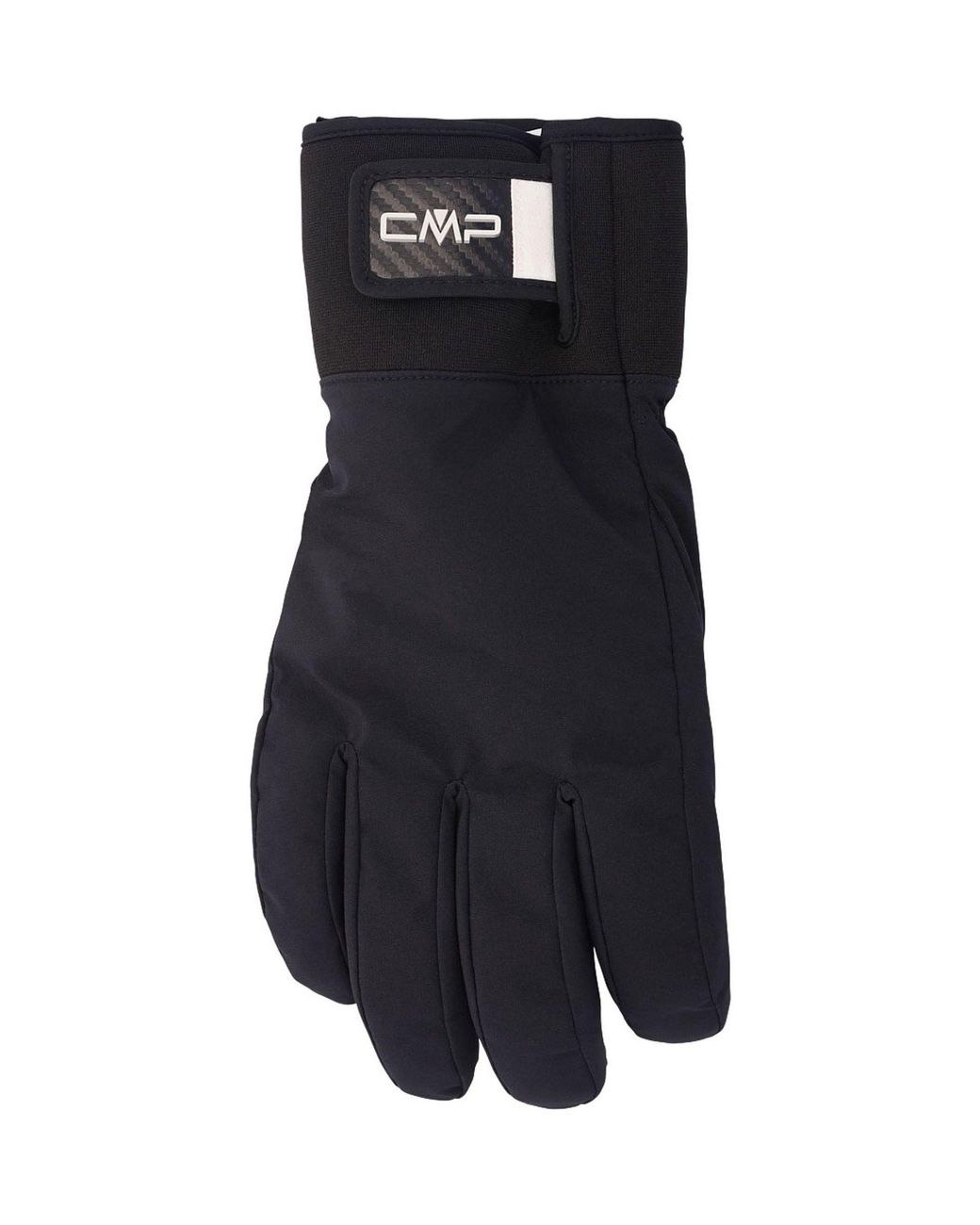 CMP Black Premium Fleece Lined Waterproof Ski Gloves