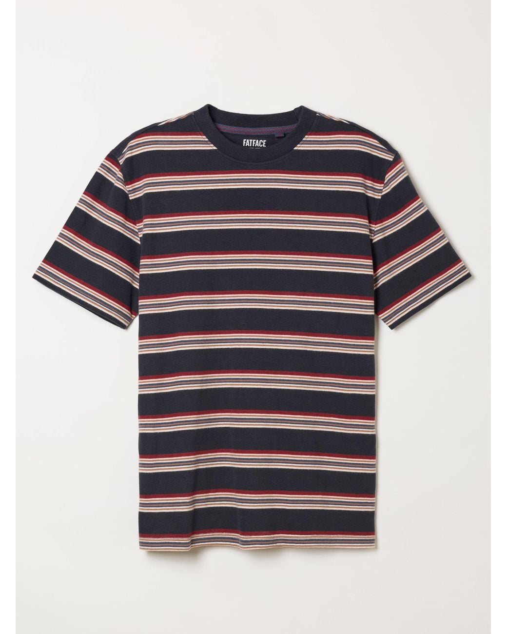 FatFace Red Short Sleeve Relaxed Fit T-Shirt for men