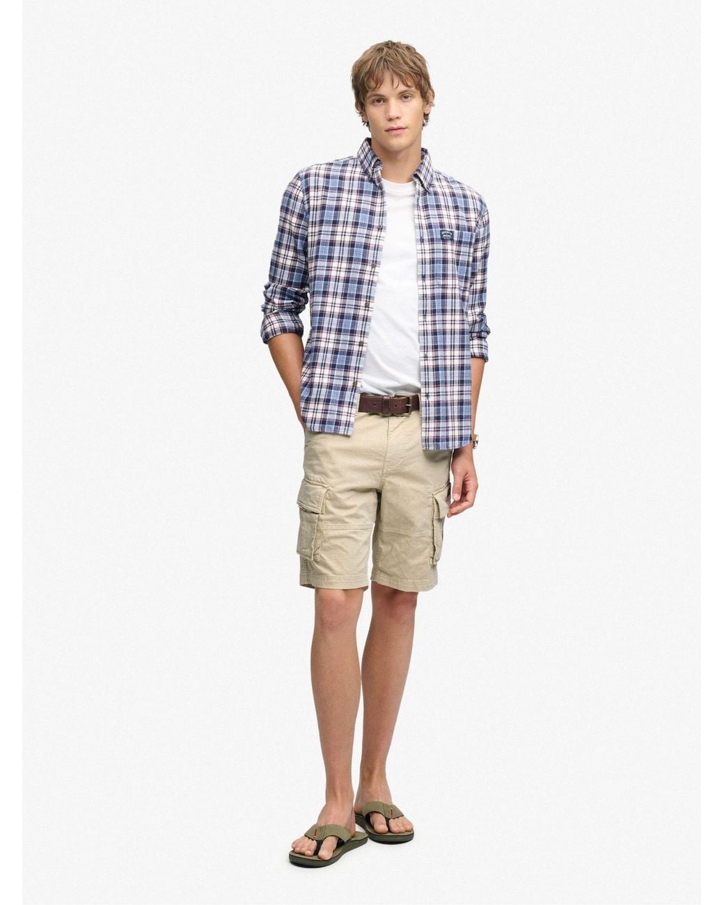 Superdry Natural Core Cargo Shorts for men