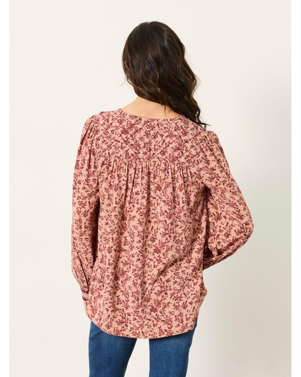 FatFace Multicolor Laurel Blouse