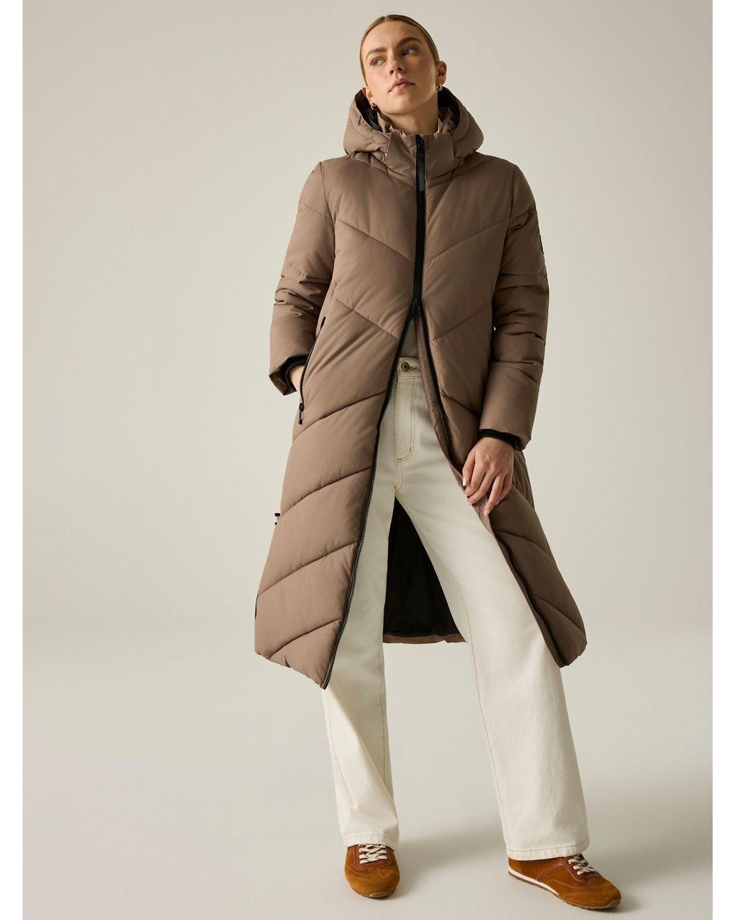 Regatta Brown Merida Baffled Jacket