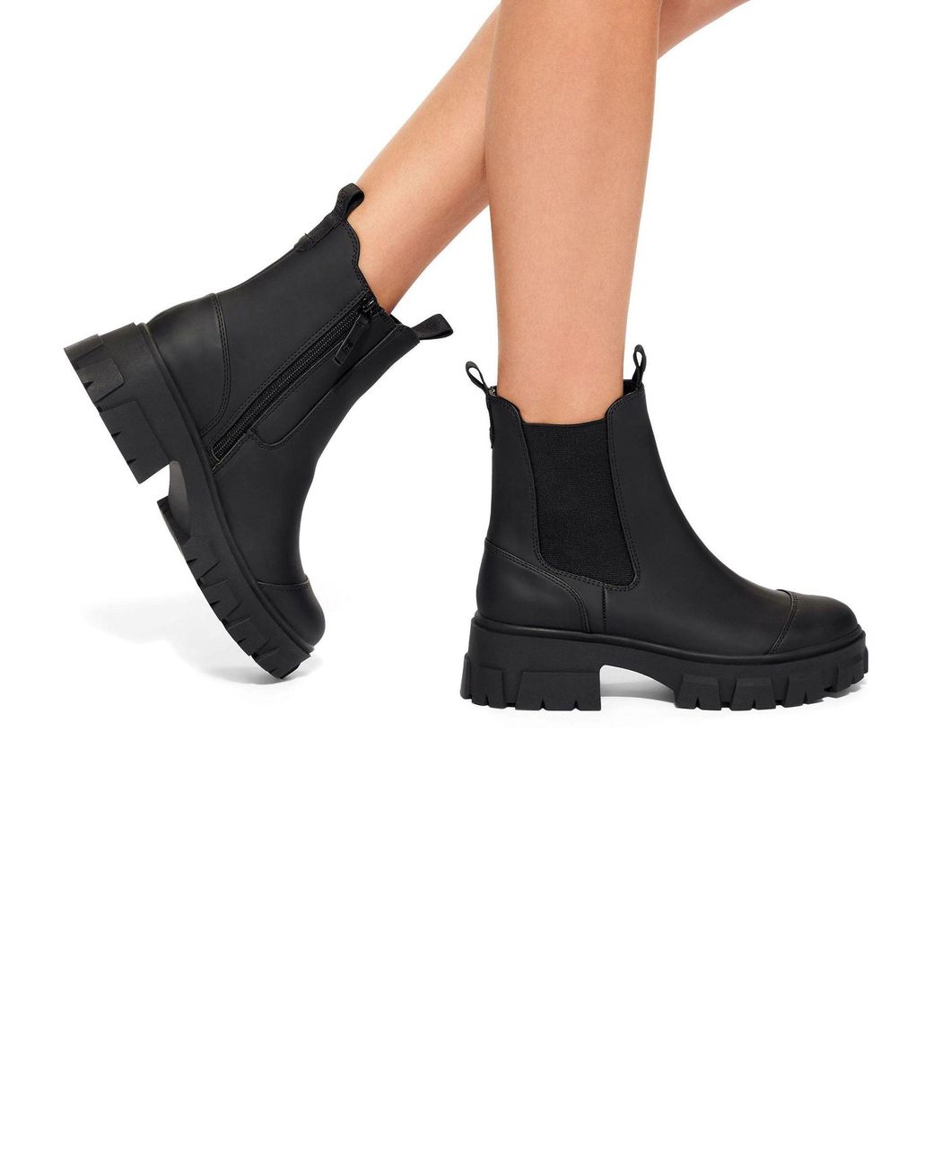KG by Kurt Geiger Black Holly Boots