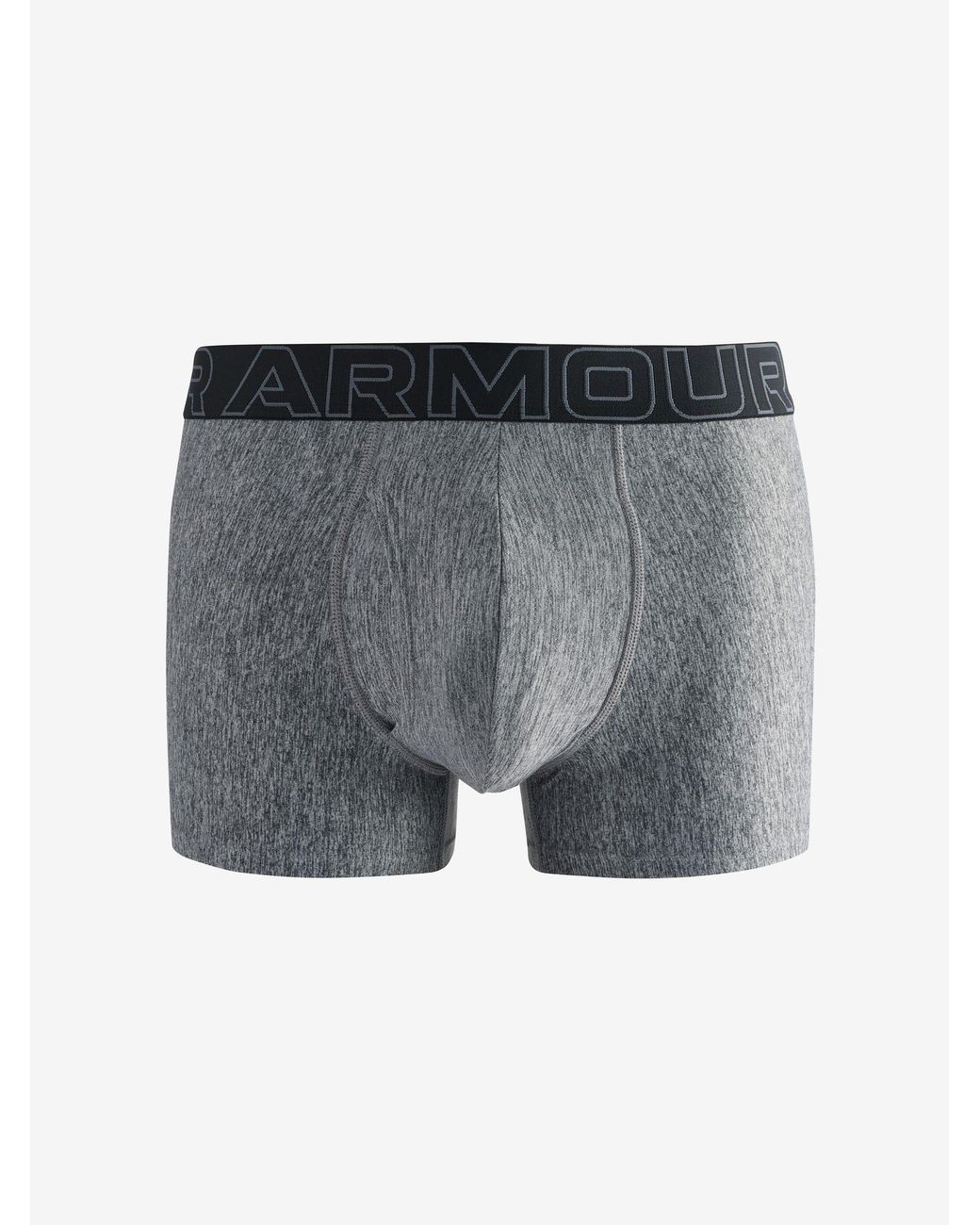 Under Armour Gray Performance Tech 3" Solid Boxers 3 Pack for men