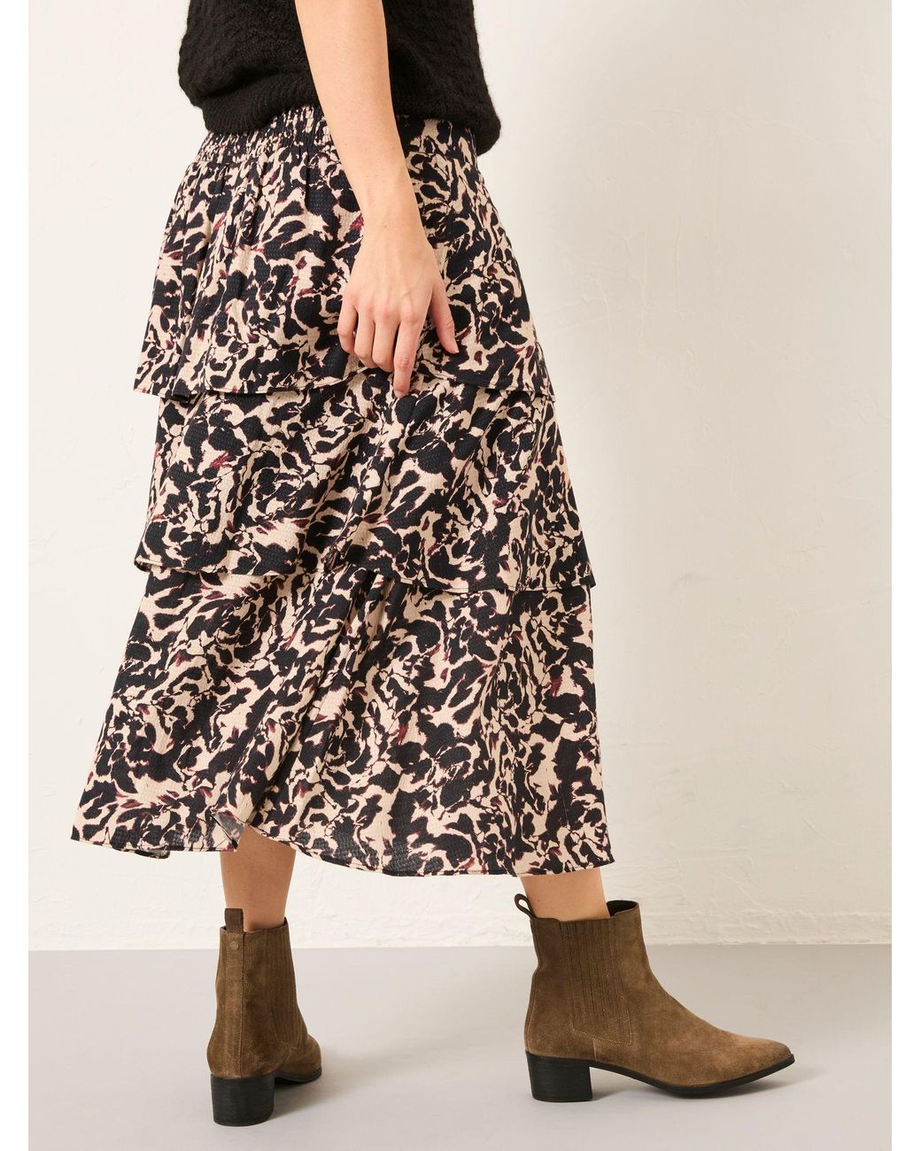 FatFace Multicolor Tonia Midi Skirt