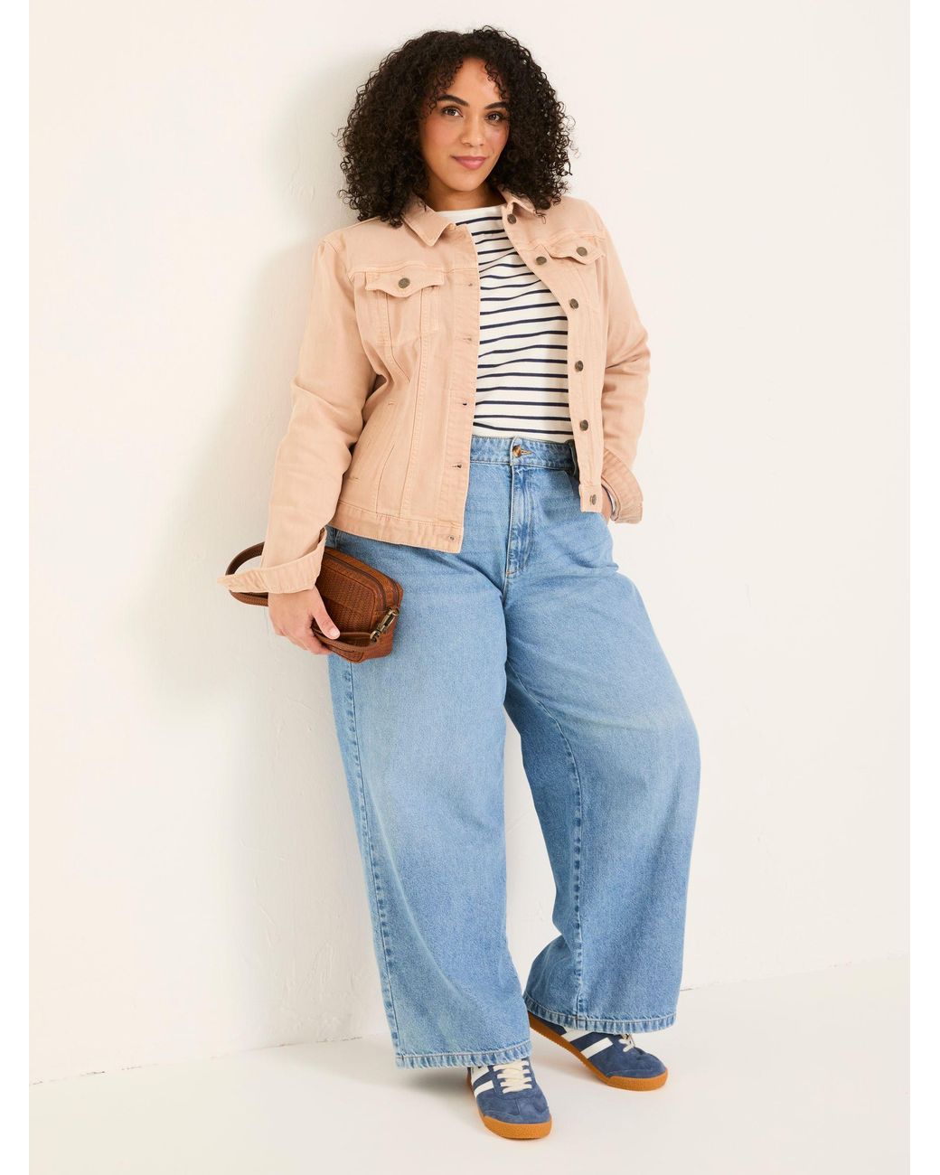 FatFace Pink Fatface Tasha Denim Jacket