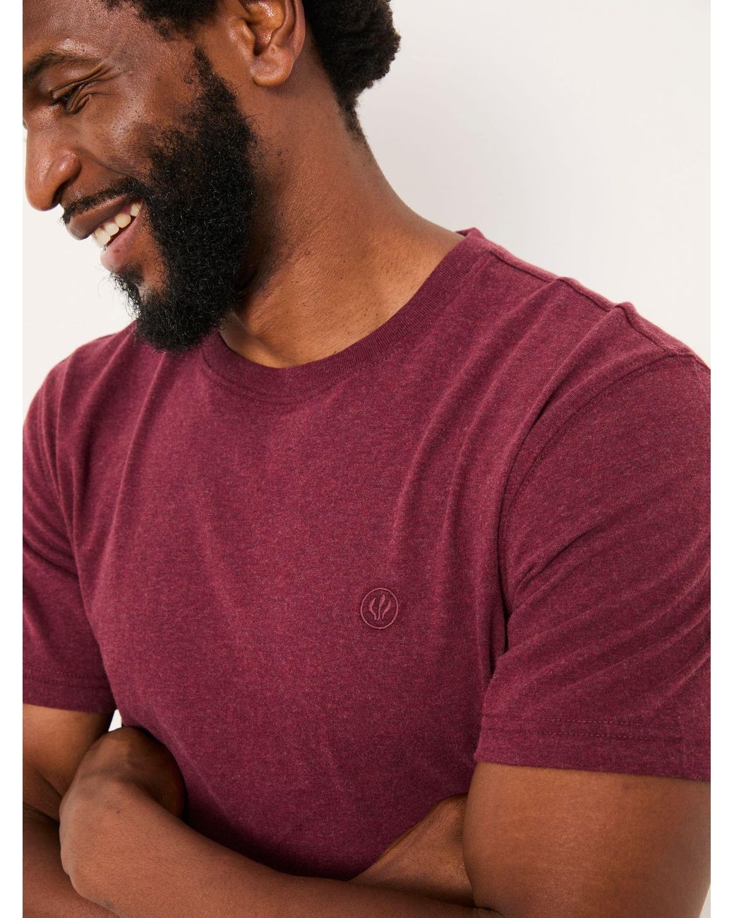 FatFace Pink Lulworth Short Sleeve T-Shirt for men