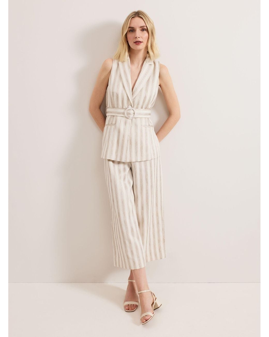 Phase Eight Natural Tabitha Waistcoat