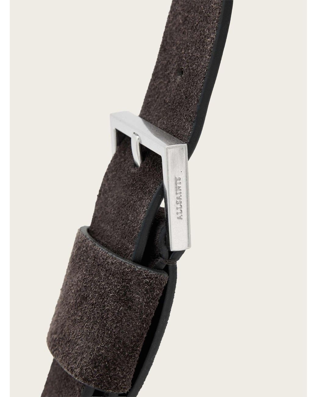 AllSaints White Allsaints Alba Zip Cross-Body Bag