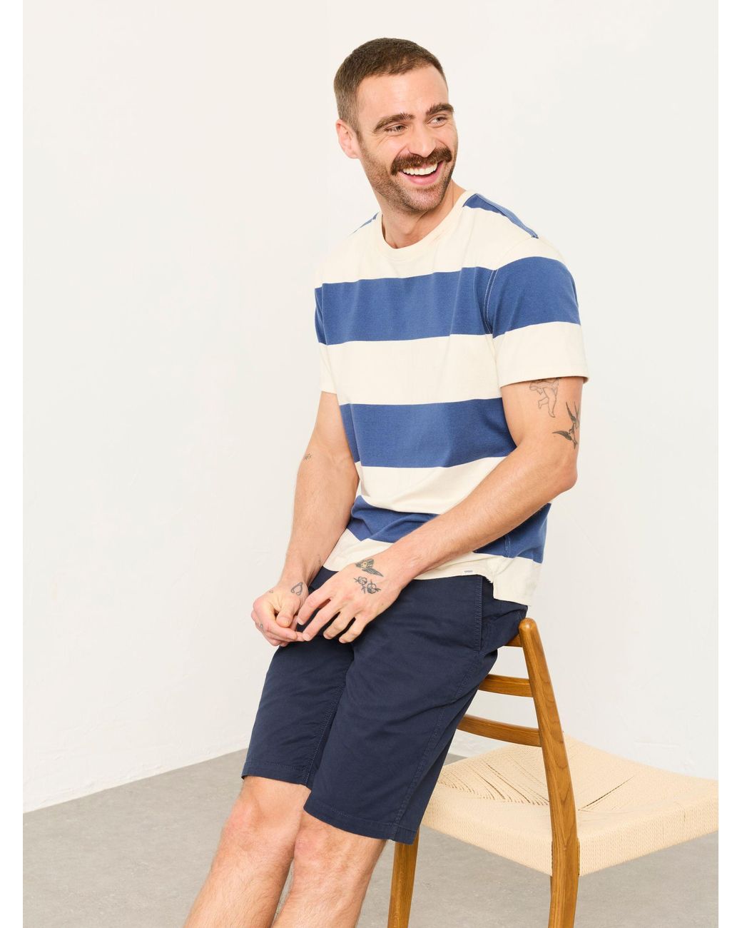 FatFace Blue 2 Pack Chino Shorts for men