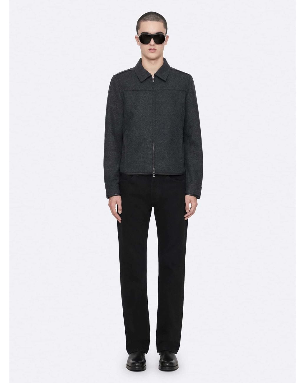 AllSaints Black Allsaints Carlow Jacket for men