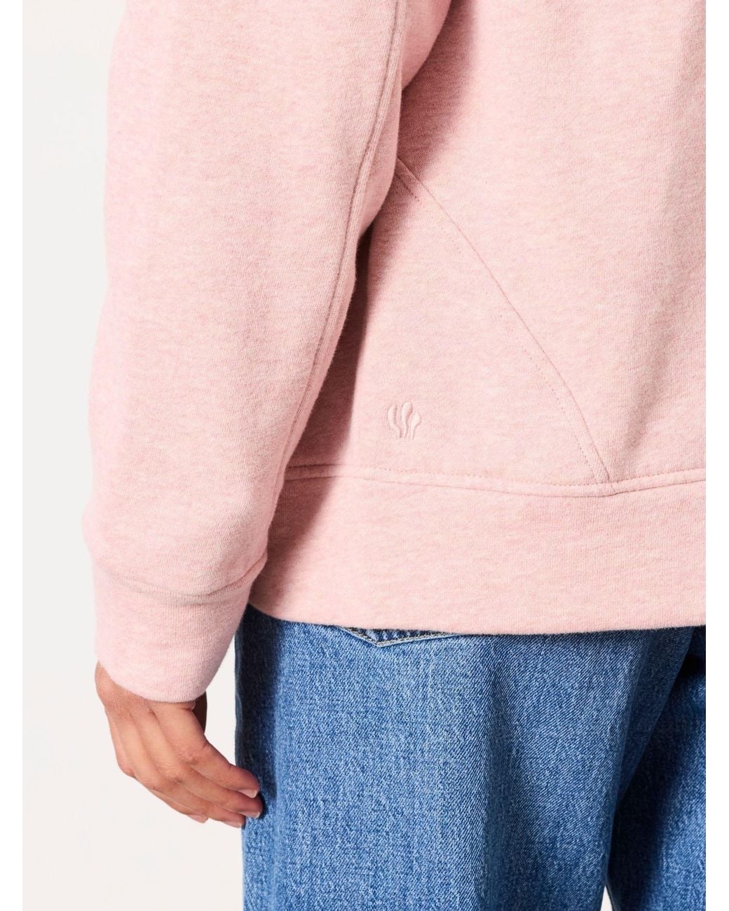FatFace Red Fern Zip Through Hoodie