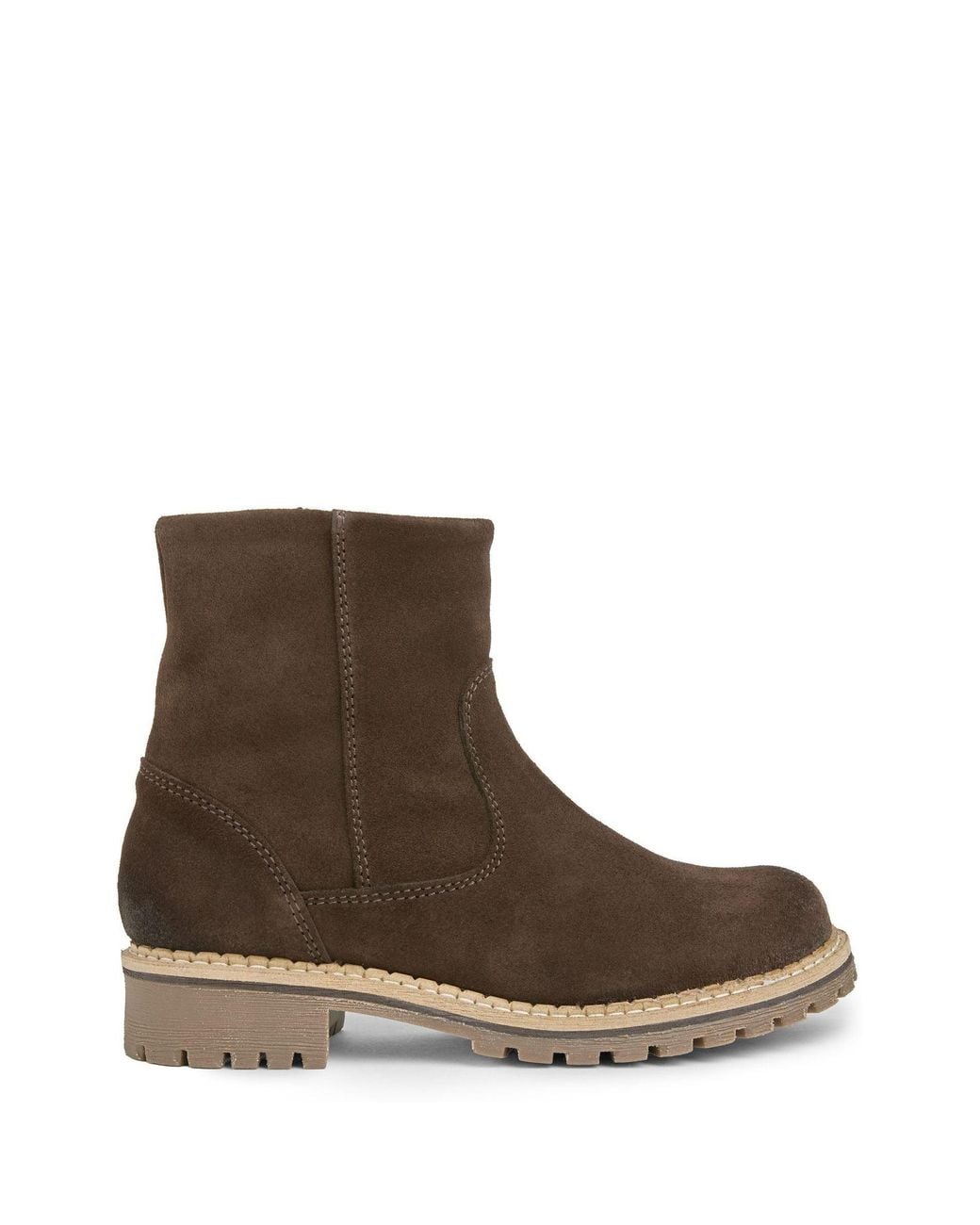 Celtic & Co. Brown Waterproof Suede Ankle Boots
