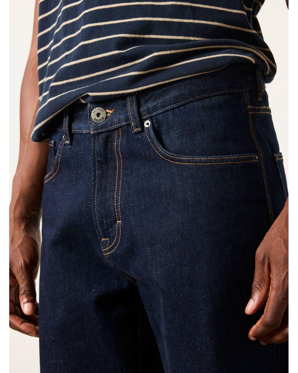 FatFace Blue Selvedge Jeans for men