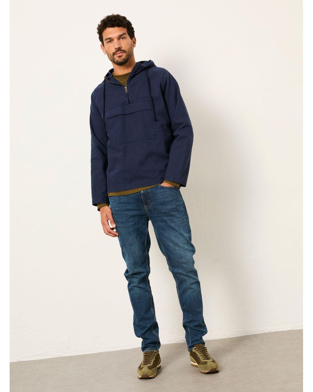 FatFace Blue Slim Fit Jeans for men